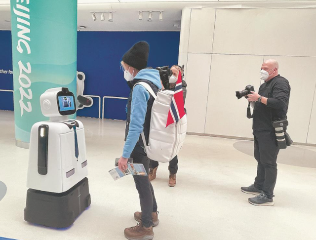 “福建制造”助力2022北京冬奥会之“防疫机器人”——福建汉特云智能科技